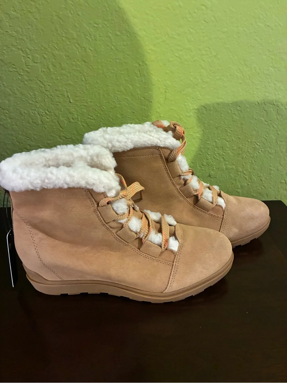 Sorel suede uppers